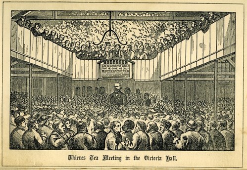 Thieves Tea Meeting In Victoria Hall - Snaller